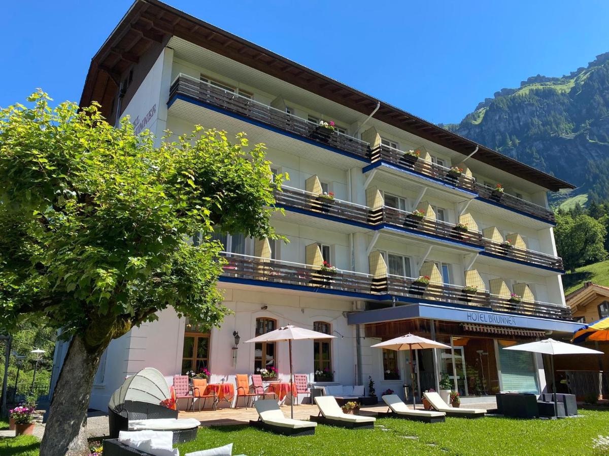 Guest Rooms With A Great View At Residence Brunner Wengen Exterior photo