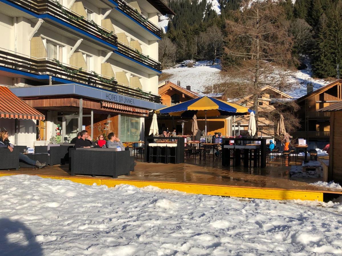 Guest Rooms With A Great View At Residence Brunner Wengen Exterior photo