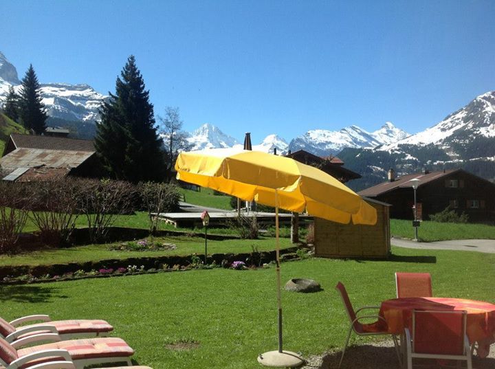 Guest Rooms With A Great View At Residence Brunner Wengen Exterior photo